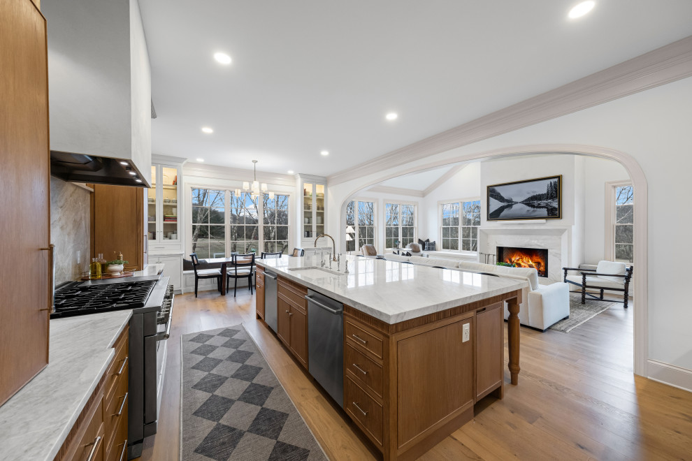 Transitional Chefs Kitchen