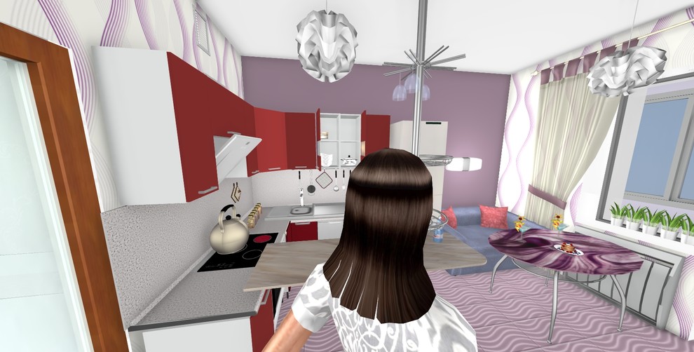 Экспресс 3D дизайн  1 кв.ры в ЖК Триумф Парк