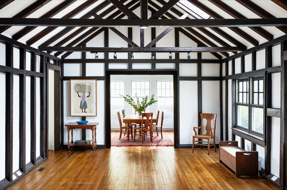 Transitional dining room photo in DC Metro
