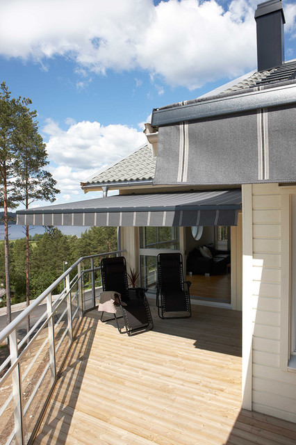 Markiser moderne-terrasse