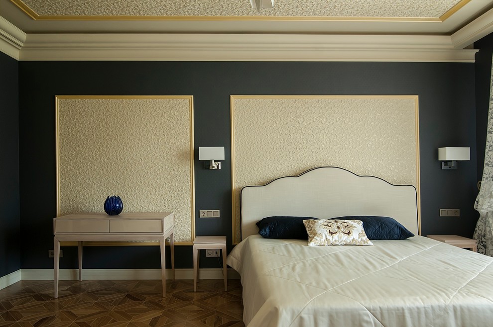 Коттедж в Юкках :спальня, кухня, прихожая