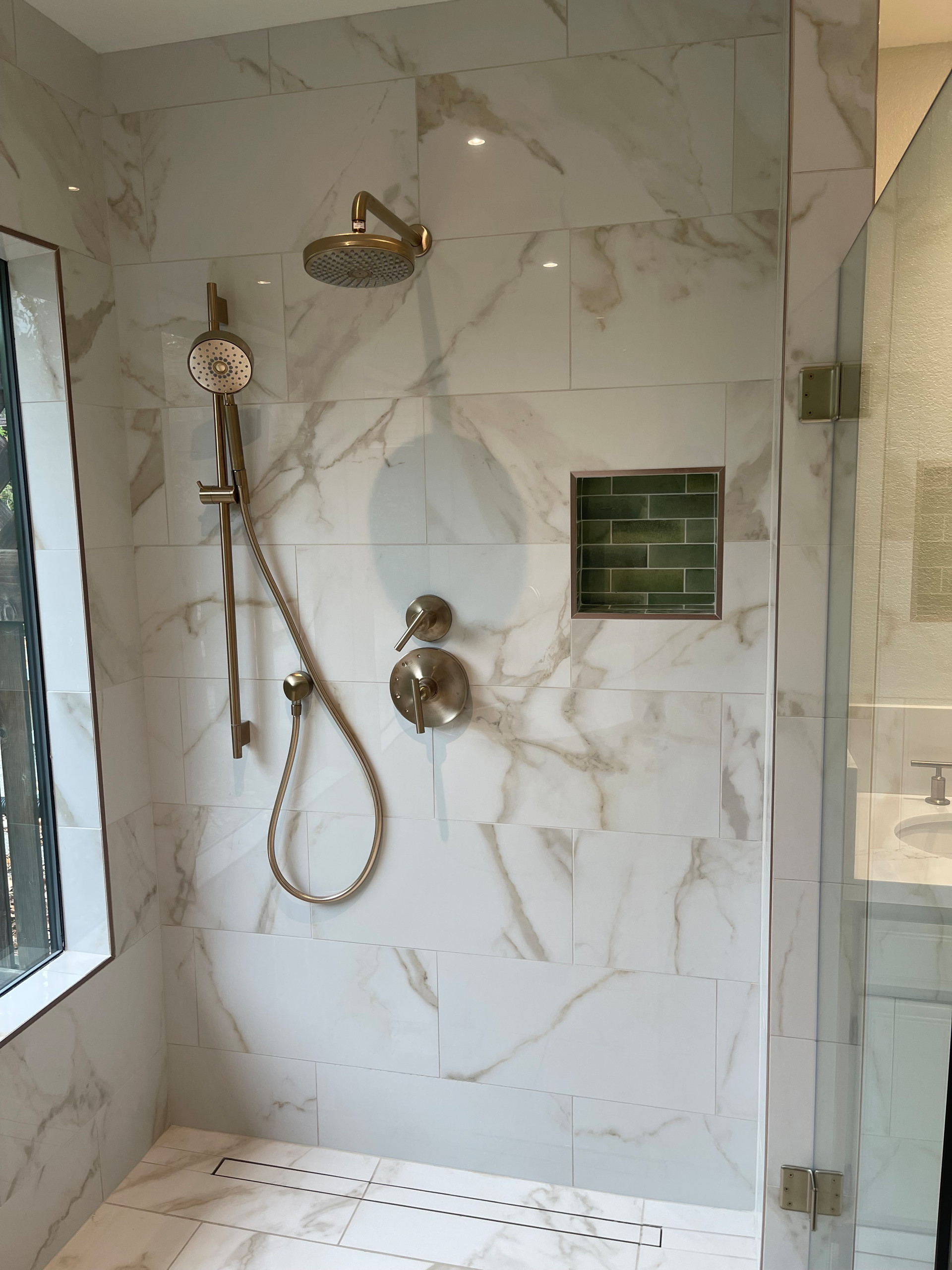 Bryan Master bath remodel