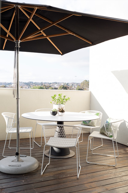 Glen Iris contemporary-balcony