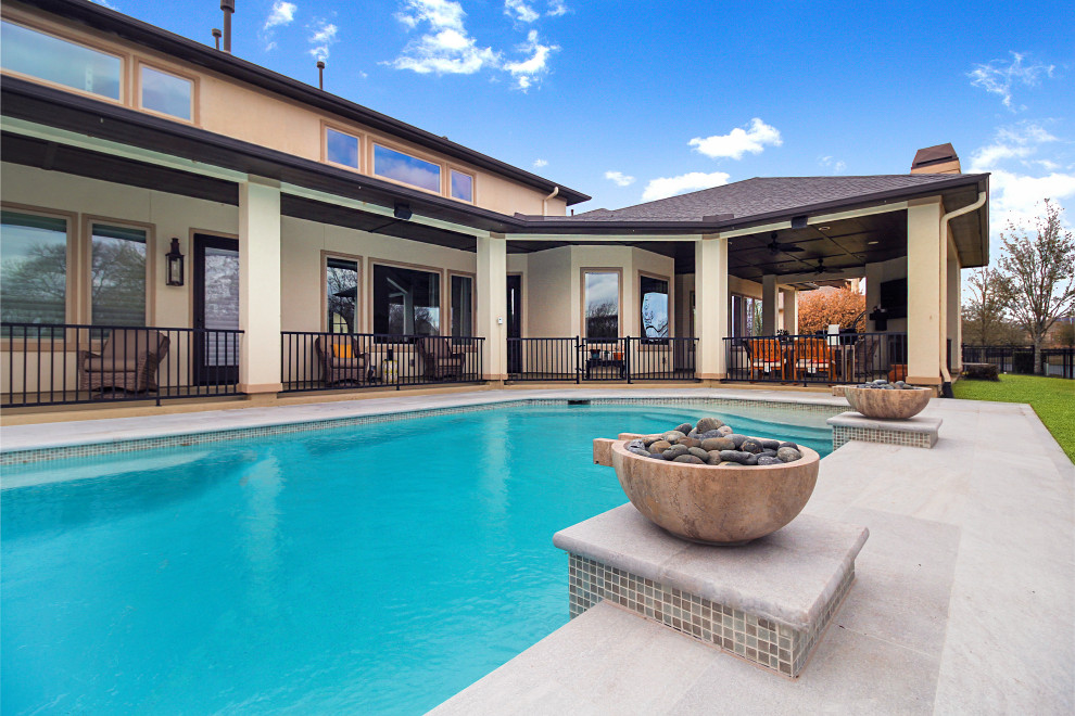 E Bremond Bend Attic Conversion & Pool Renovation