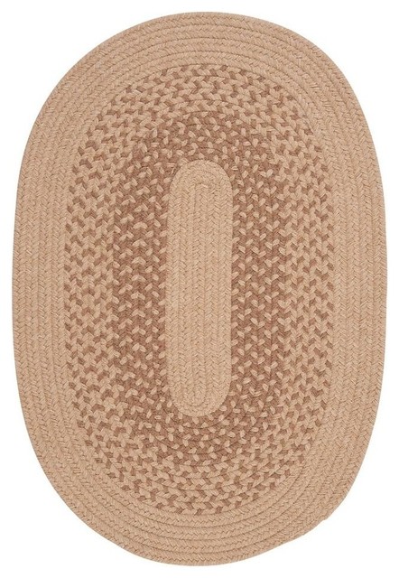 Jackson Rug, Oatmeal 2'x9', 2'x9' Oval Runner - Farmhouse - Area Rugs ...