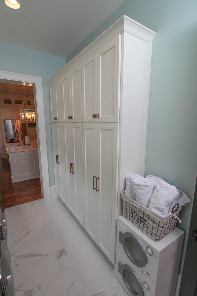 Photo of a transitional laundry room in Atlanta.