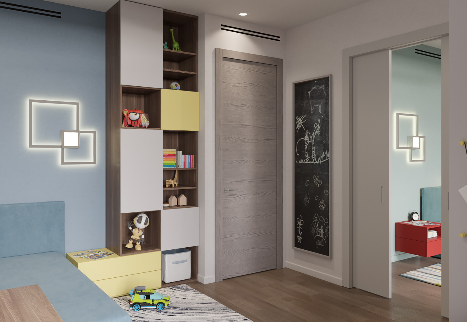 Дизайн-проект квартиры, ЖК "Зиларт"