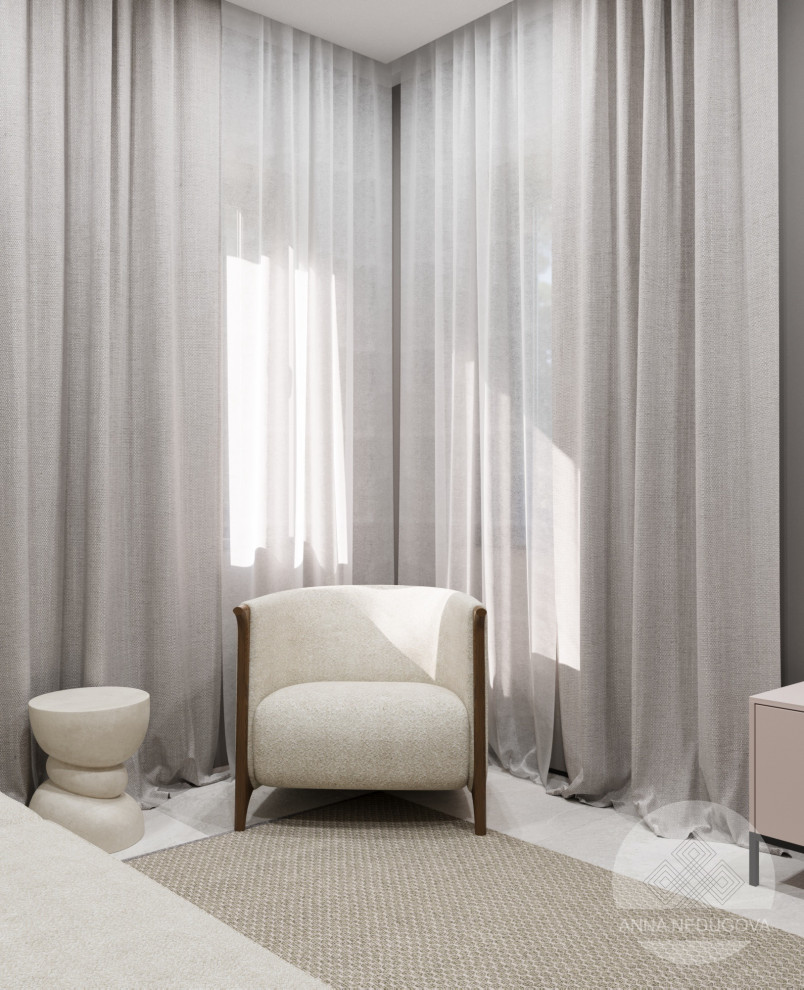 Дизайн проект загородного дома, д. Жаворонки, Московская область.