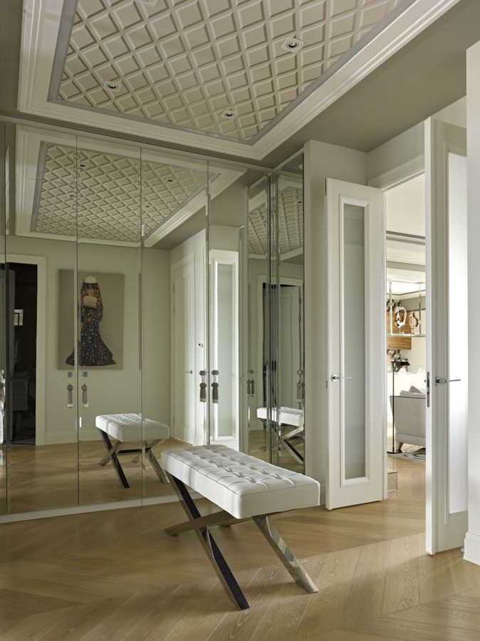 Современный интерьер с элементами ретро