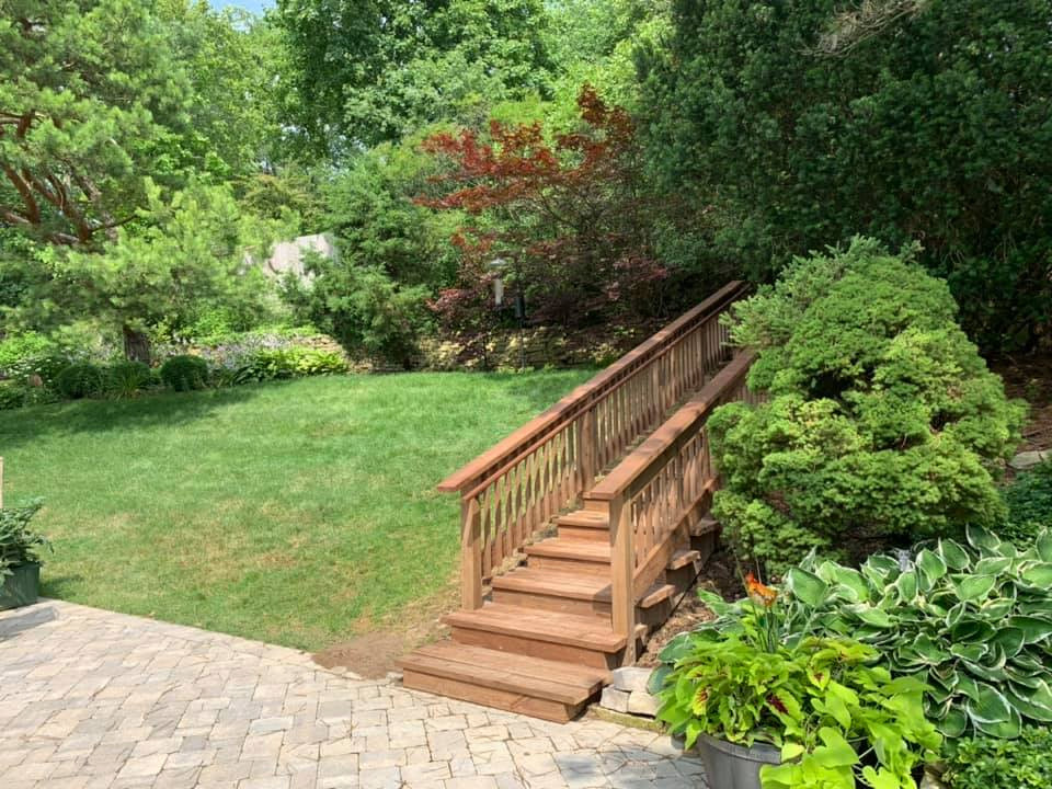 Backyard Stairs