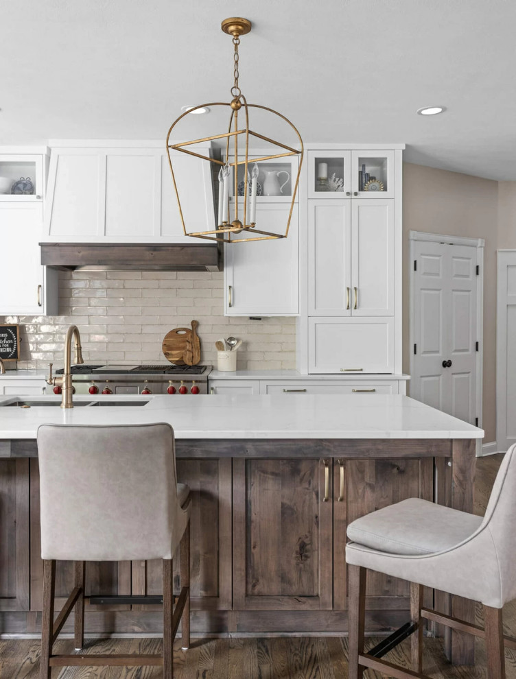 Inspiration for a transitional home design remodel in Seattle