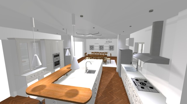 OnePlan project : RS Kitchen transitional-rendering