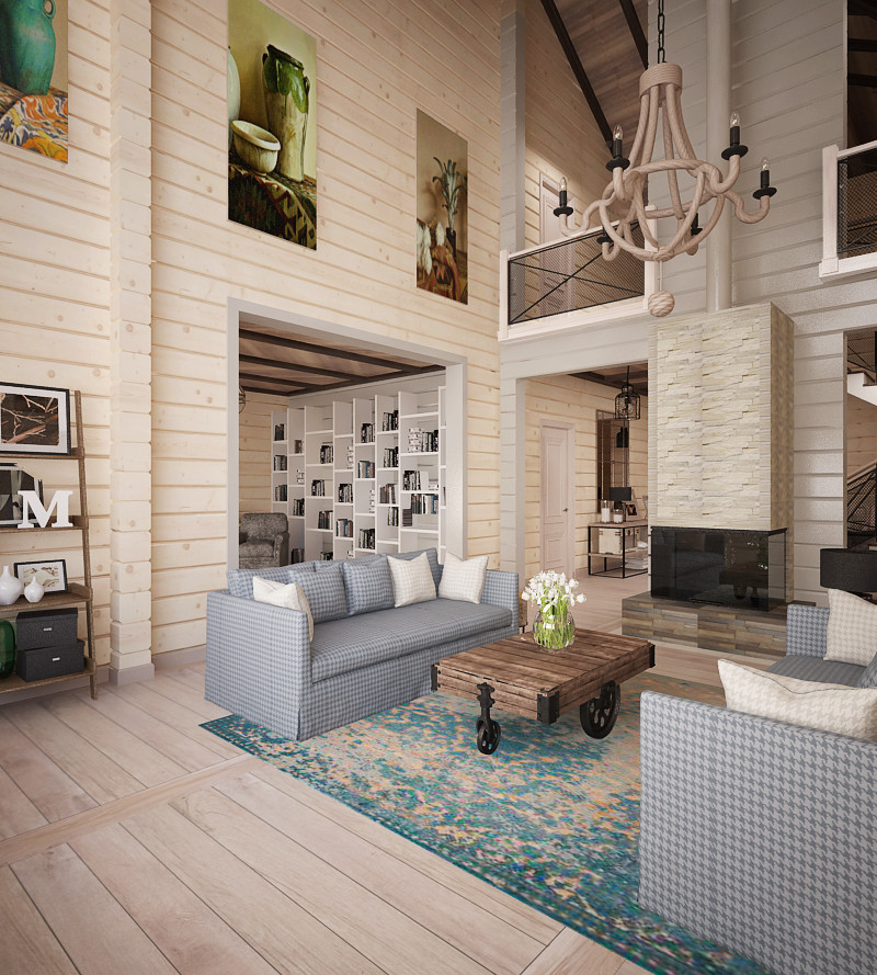 Деревянный дом 310 кв.м.