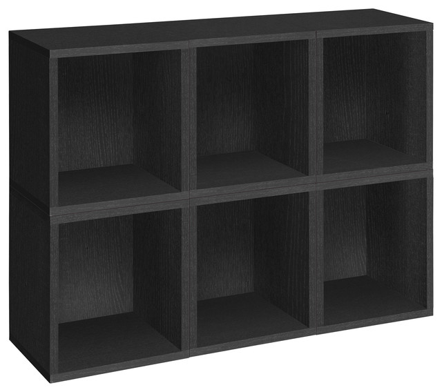 Eco Modular Stackable 6 Tall Storage Cubes, Non Toxic ZBoard