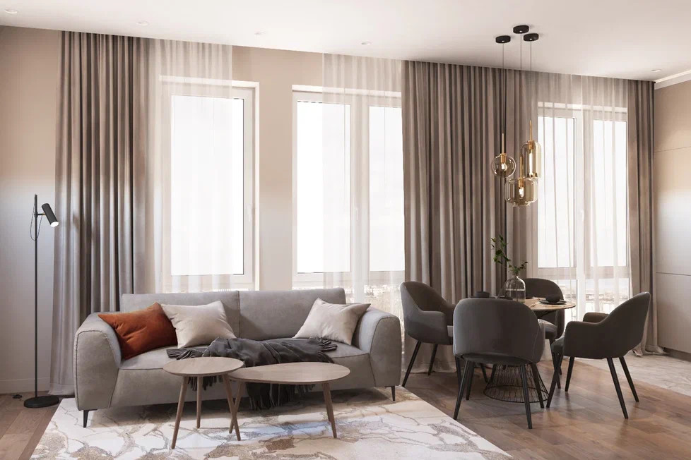 Концепция и дизайнерские решения в интерьере  для дамы 45+