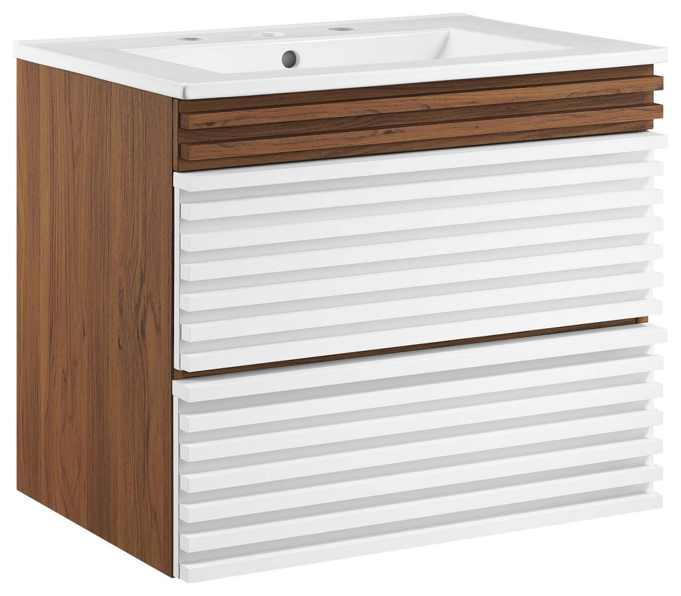 Render 24" WallMount Bathroom Vanity Transitional Bathroom