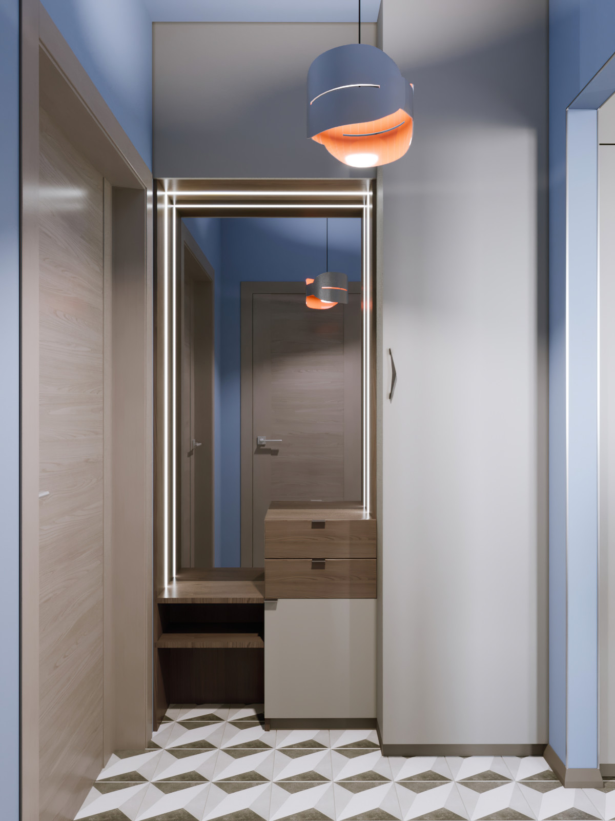 Техкомнатная квартира в сталинке