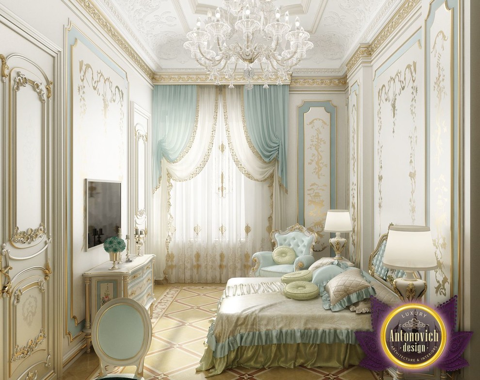 Bedroom design ideas by Luxury Antonovich Design - Autres périmètres ...
