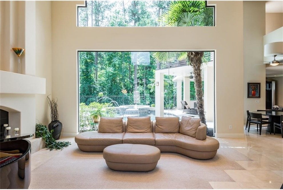 Mediterranean Inspired, Contemporary Home Build | Home Theatre & Pool