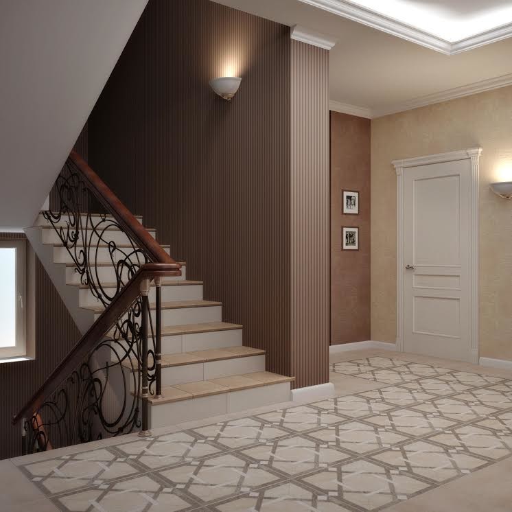 Интерьеры частного жилого дома г.Серов