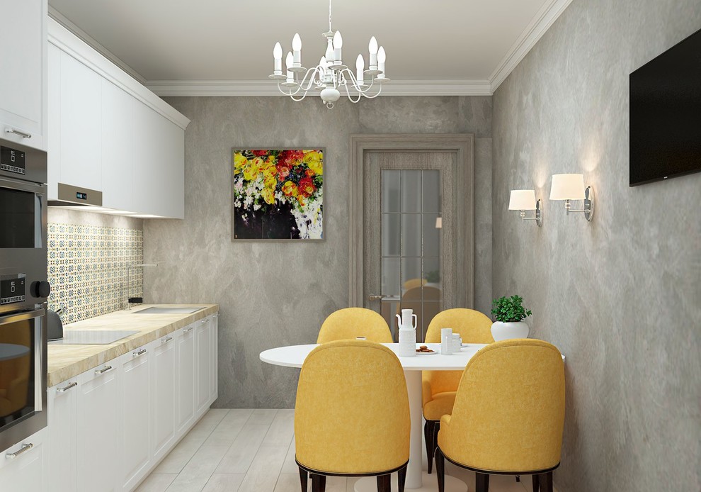 Квартира с элементами неоклассики