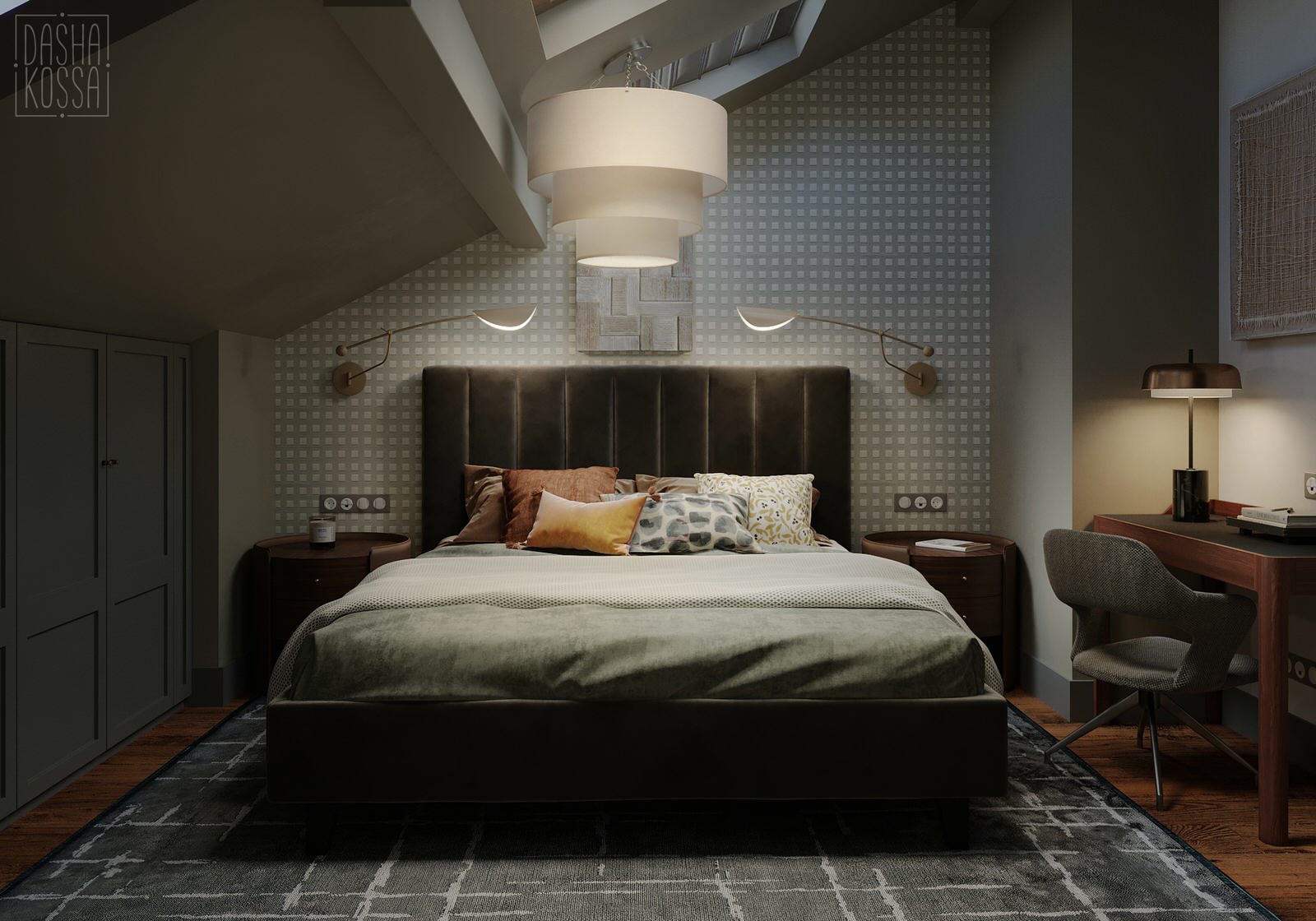 Двухуровневая квартира для загородной жизни в комфортных условиях