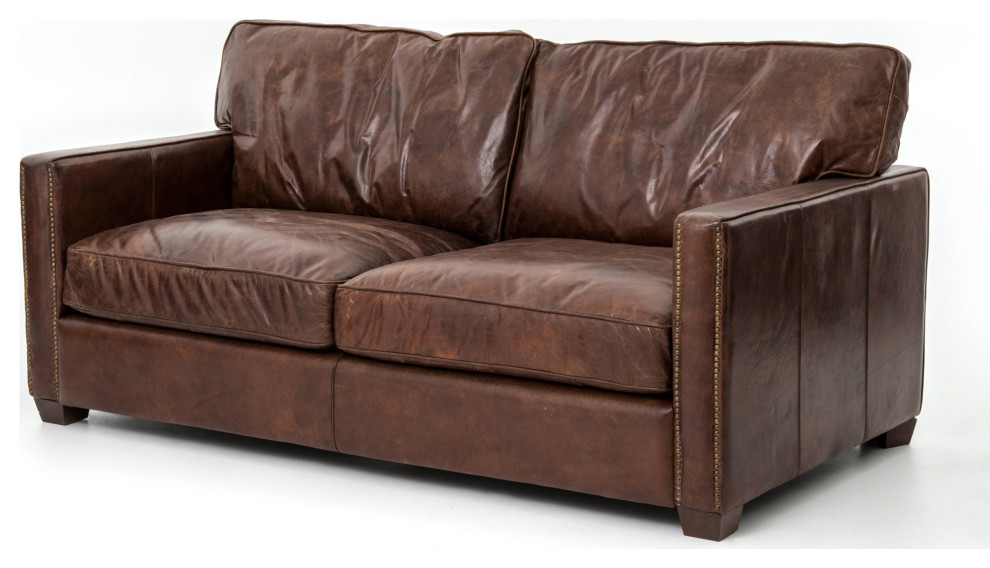 Arnold Sofa, 72" Cigar Transitional Sofas by Virgil Stanis Design