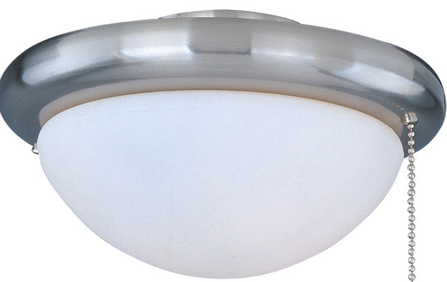 Maxim Lighting Fkt206sn 1 Light Ceiling Fan Light Kit With Wattage Limiter