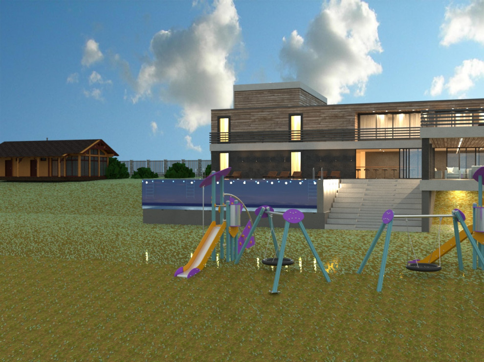 Вилла с бассейном