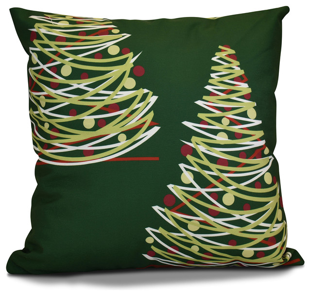 Decorative Holiday Outdoor Pillow Contemporary Outdoor