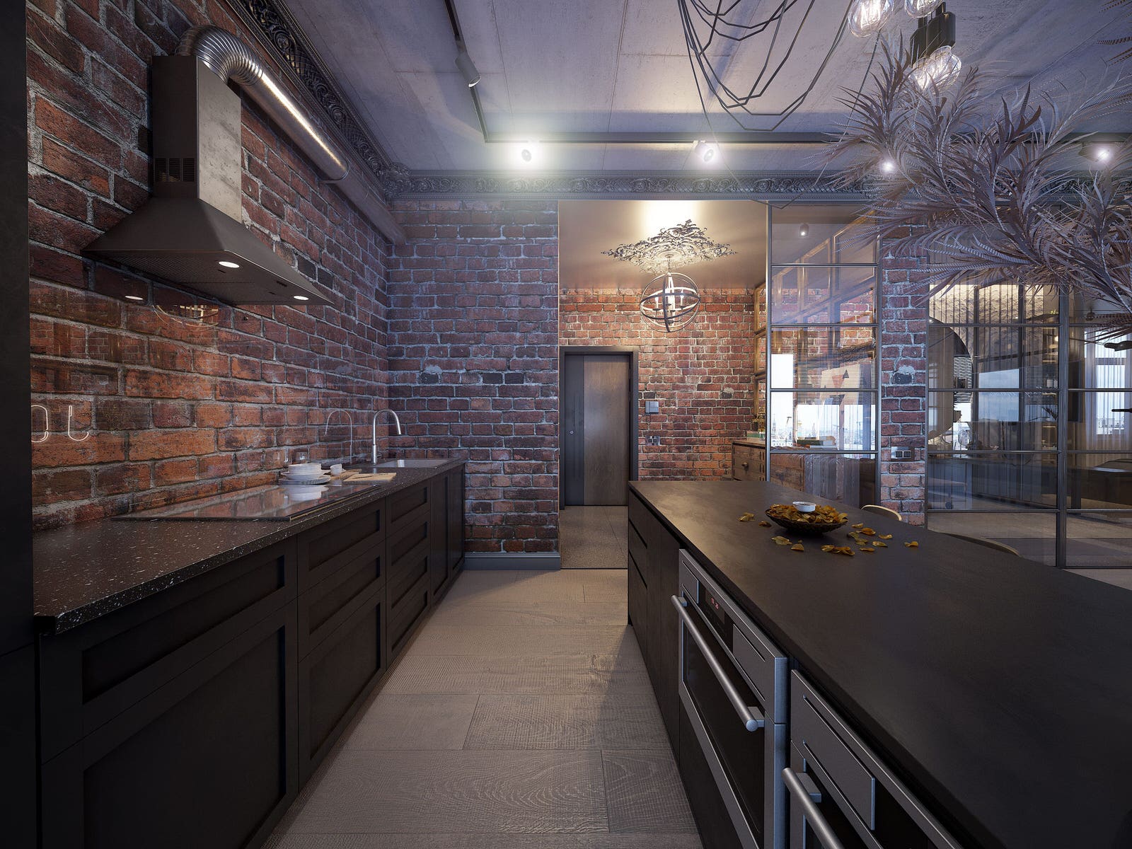 Кухня-Гостиная-Спальня