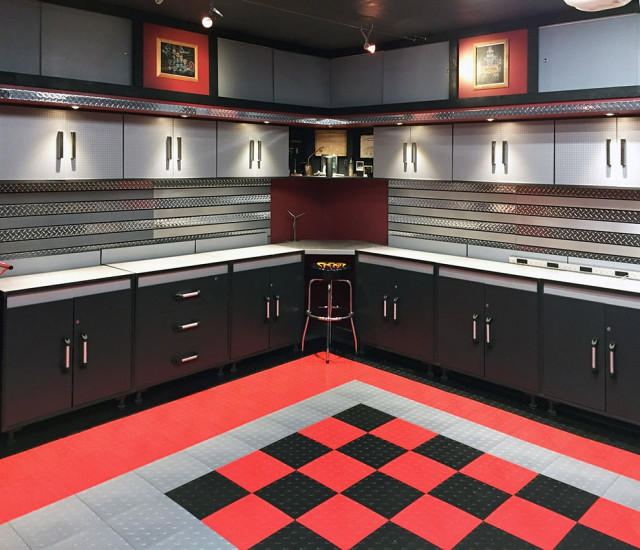SlatWall MX&trade; minimalistisch-garage