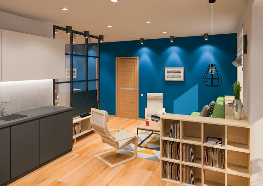 Интерьер двухкомнатной квартиры