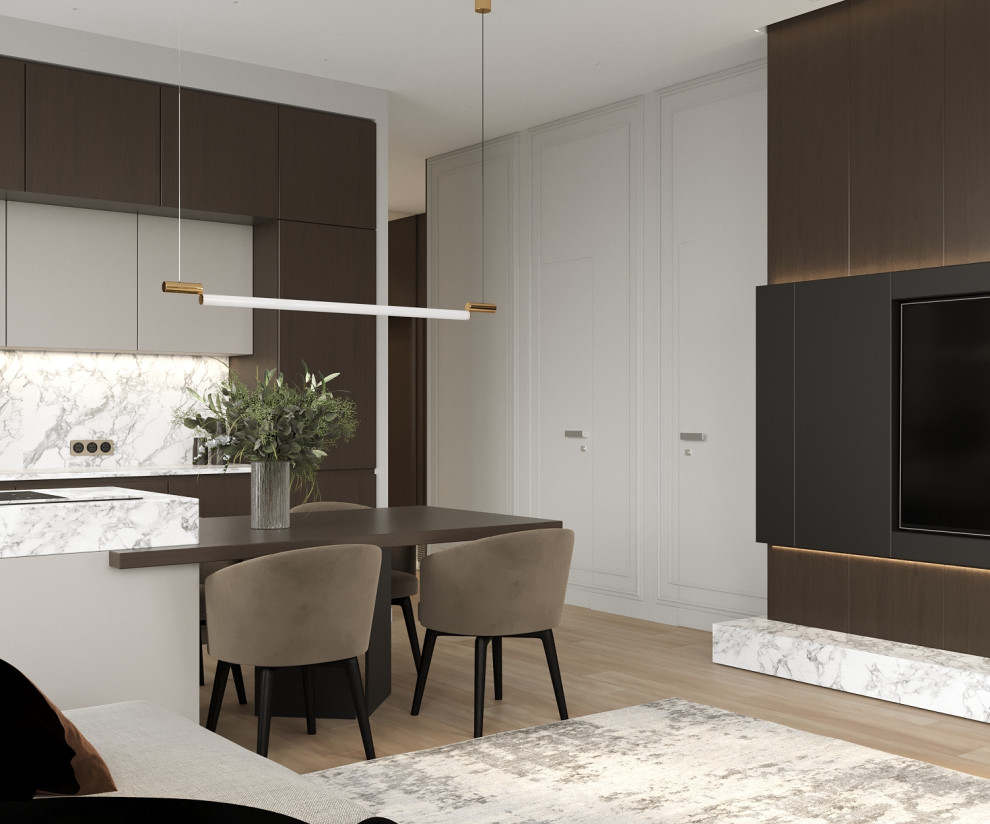 Дизайн проект квартиры в River Park