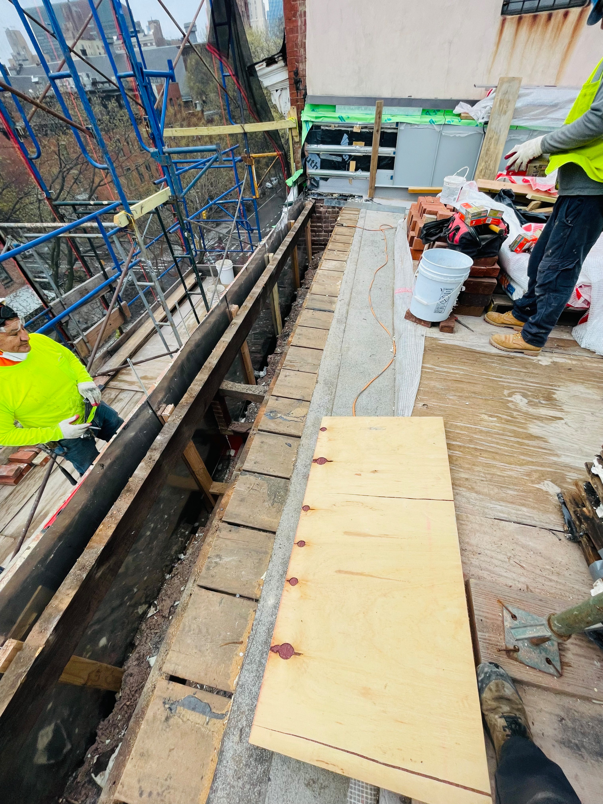 Facade Restoration @ Lafayette Ave