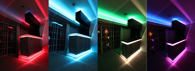 Inspired LED Colored LEDs - Home Bar 
