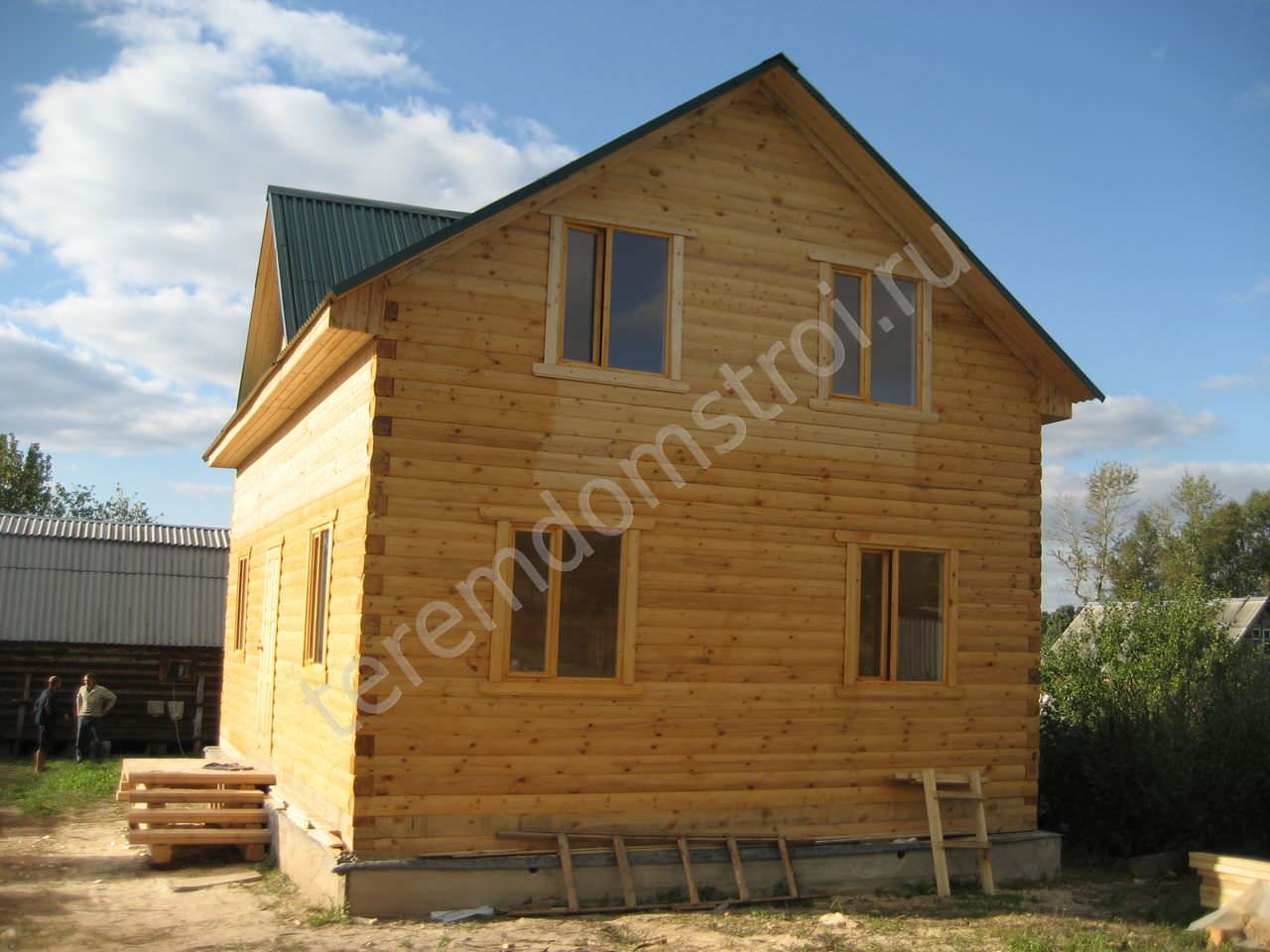 Дома из бруса