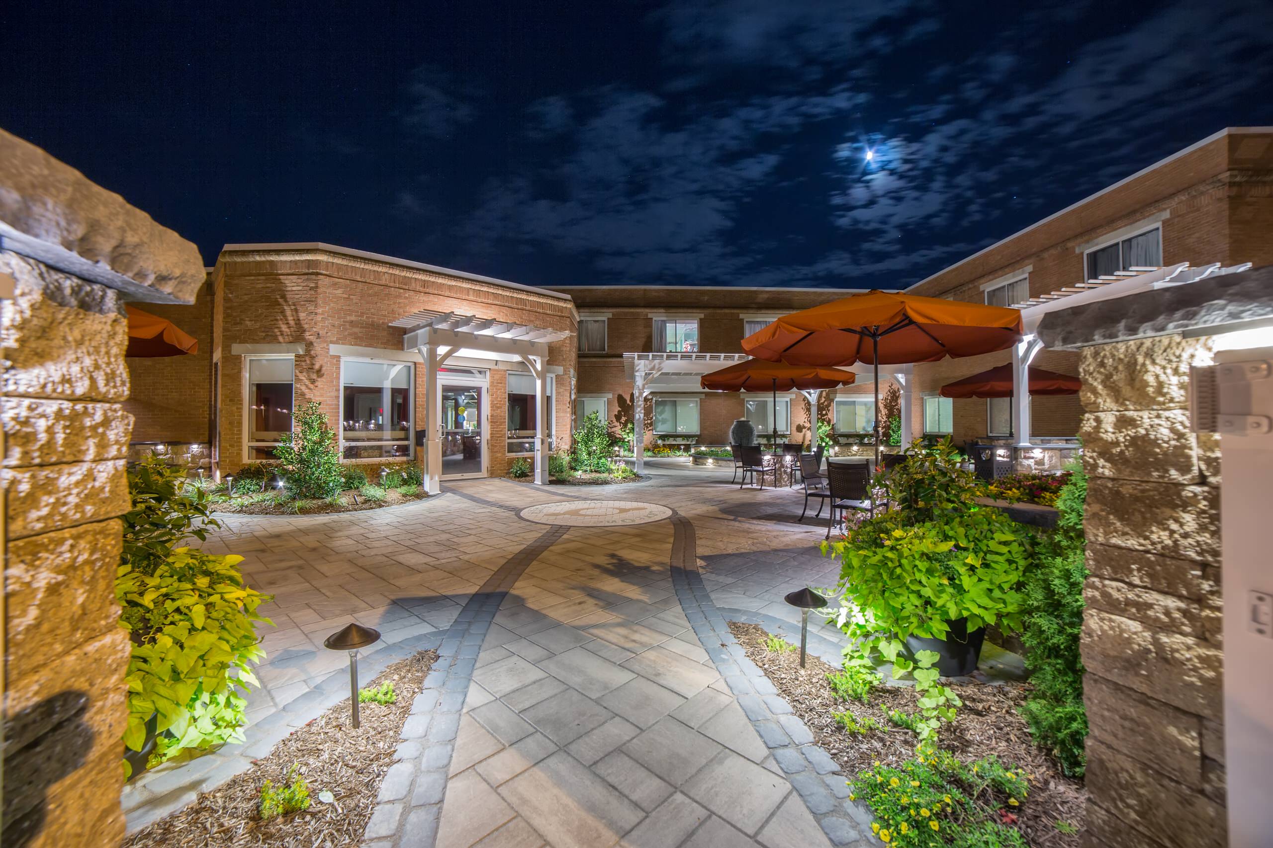 Weymouth Massachusetts Courtyard