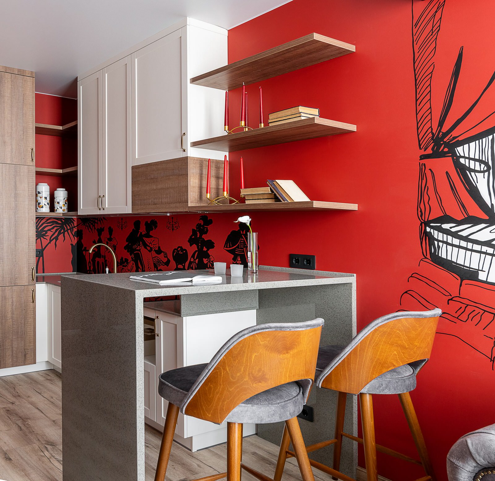 Реализованный дизайн проект квартиры ЖК "Театральный"