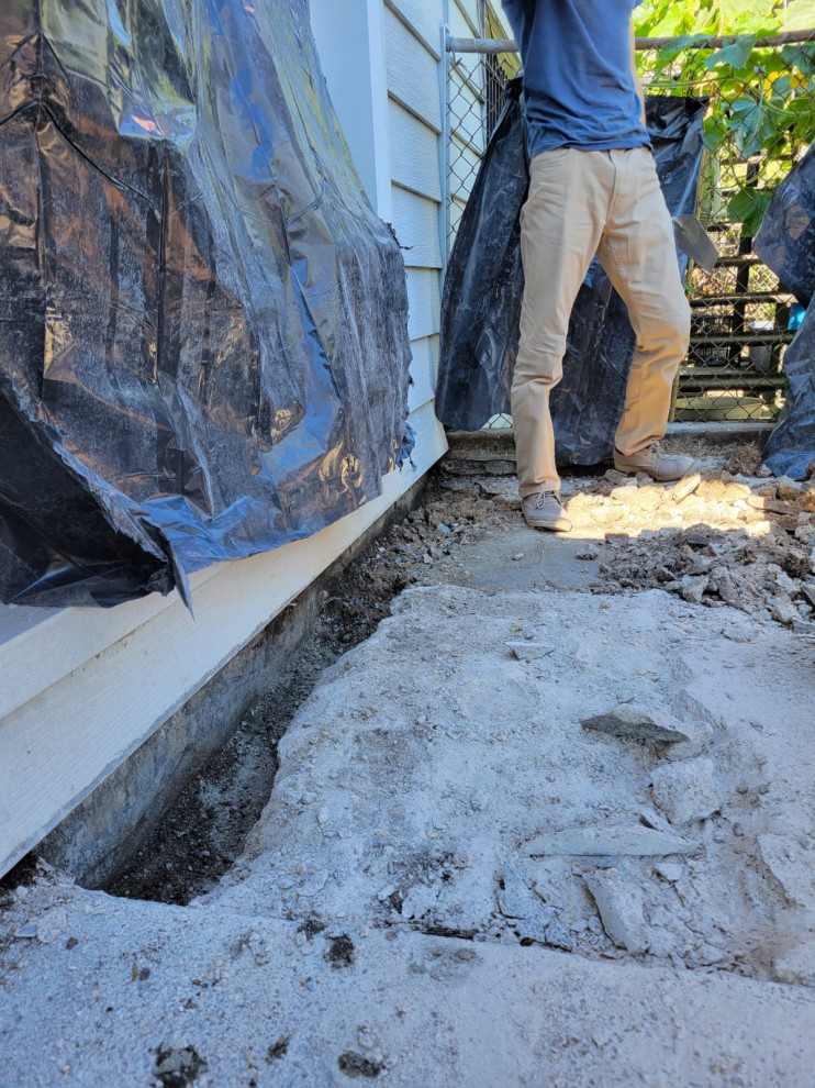 Concrete waterprofing