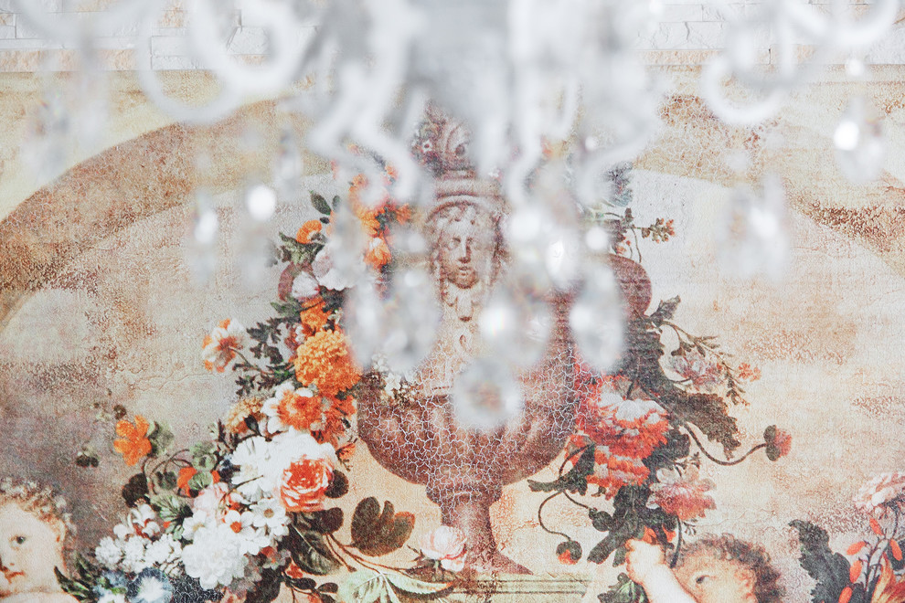 Классическая кухня-гостиная