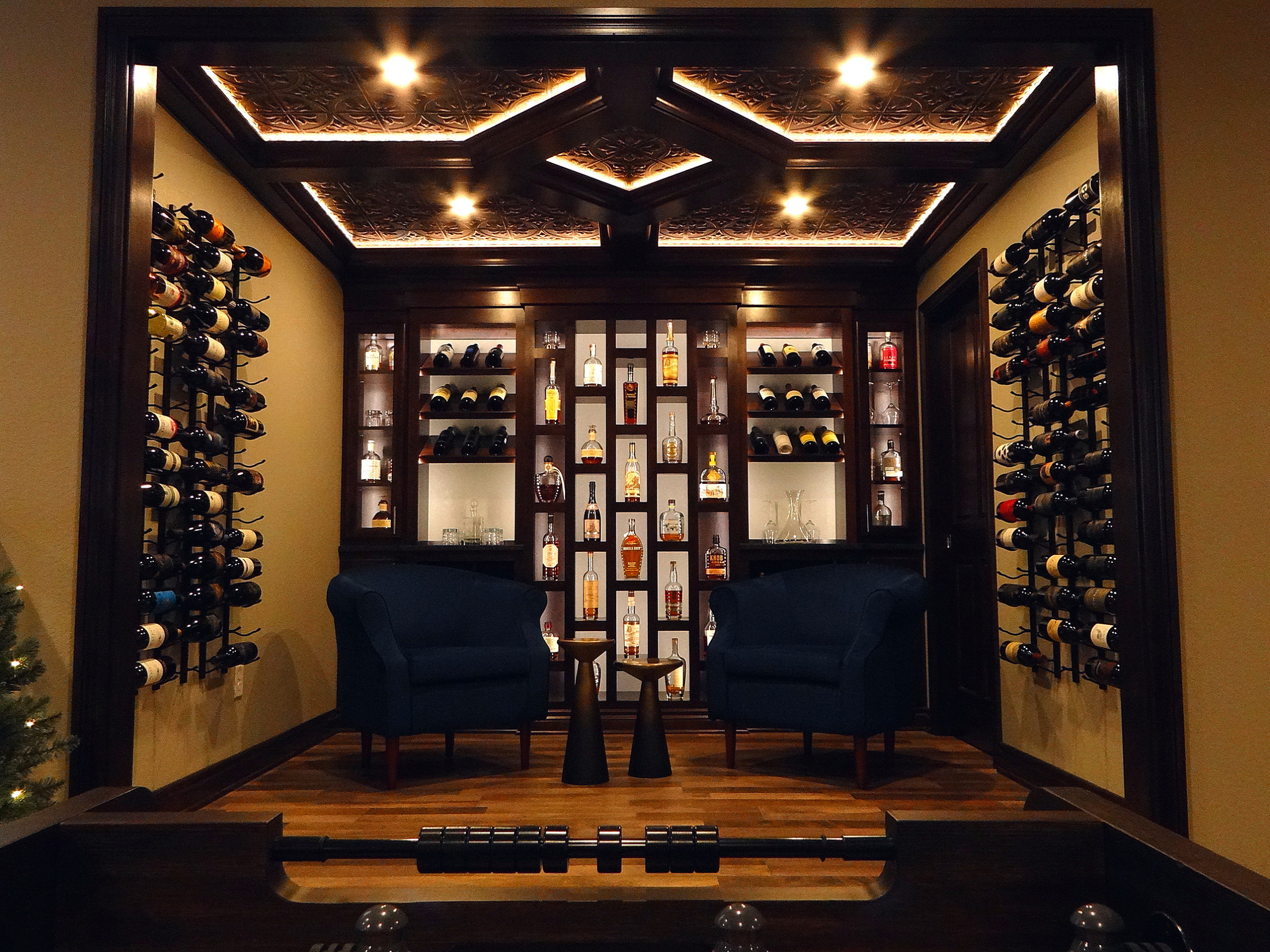 Sussex Residence - Lower Level Wine Room