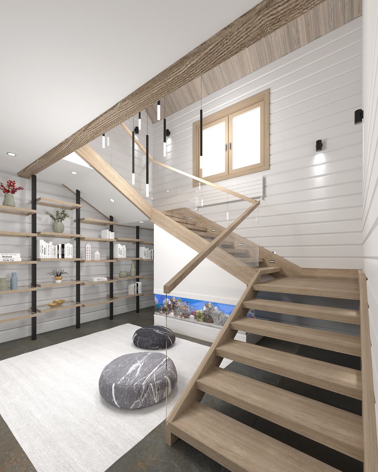 Дизайн интерьеров деревянного дома