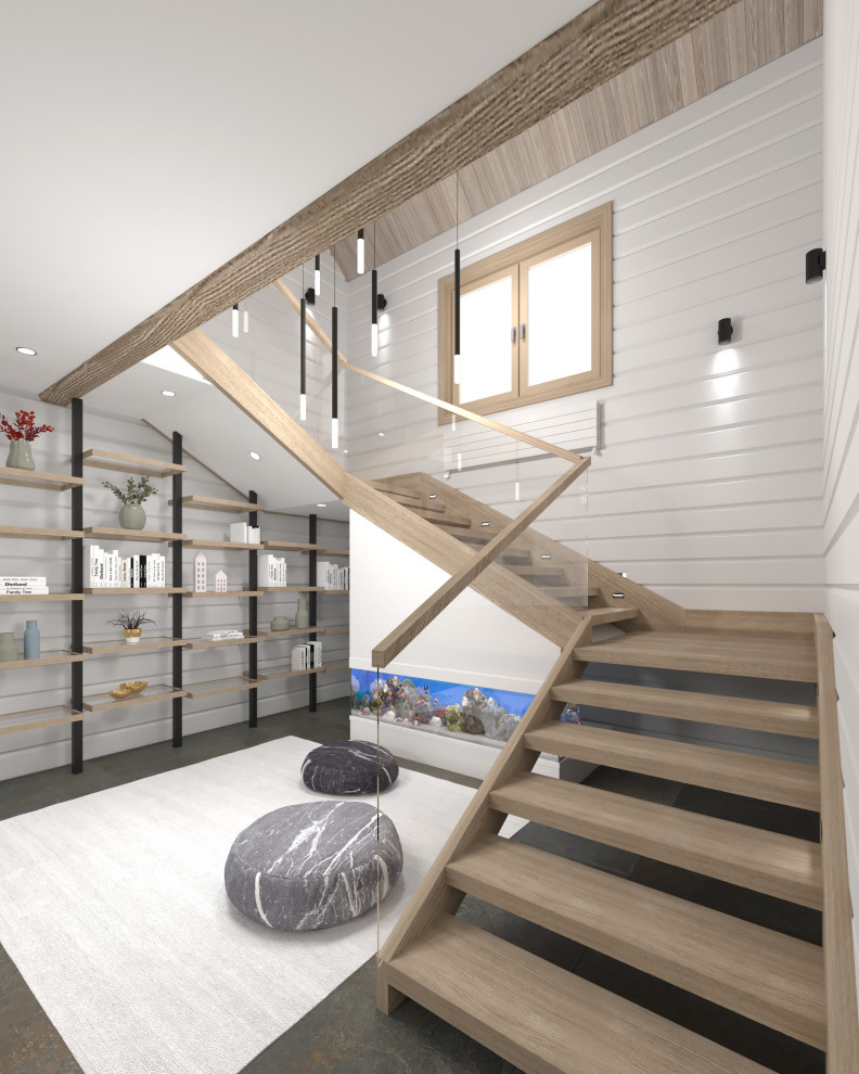 Дизайн интерьеров деревянного дома