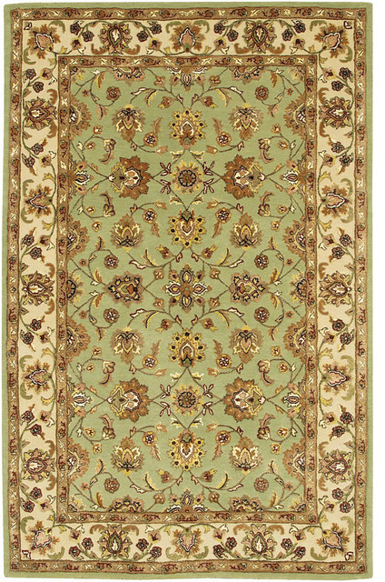 Chandra Bliss Bli1001 Rug Green Gold Cream Burdy Brown