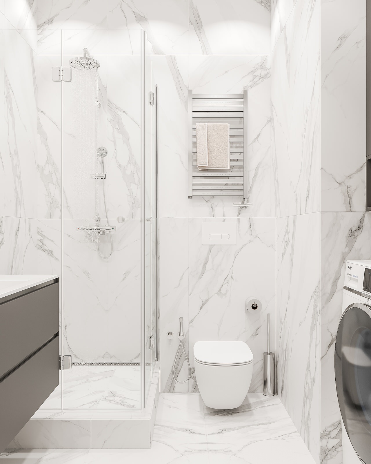 white с террасой