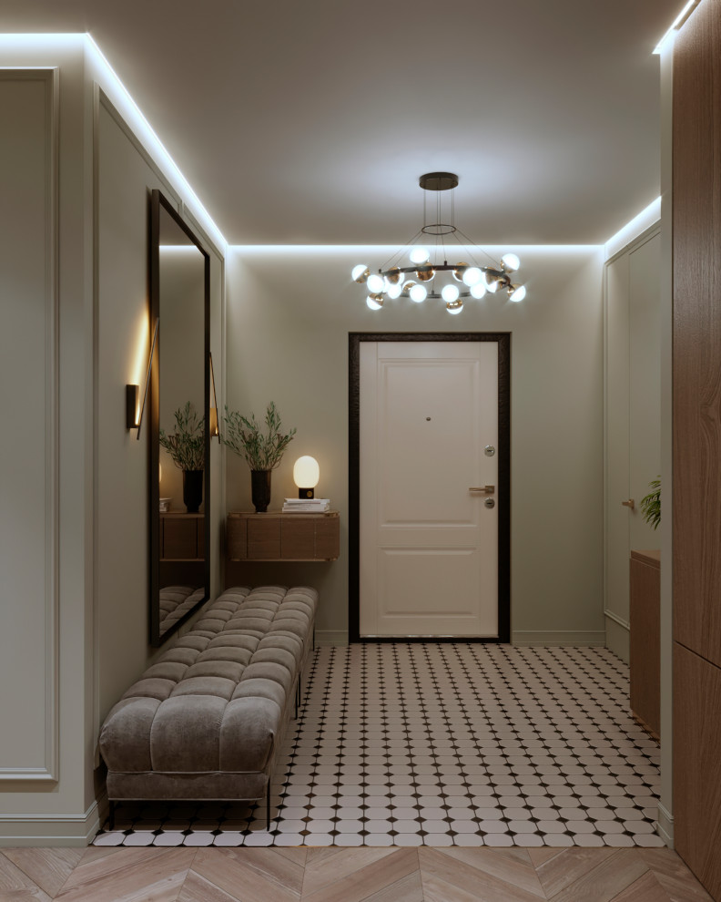 Проект трехкомнатной квартиры 100 кв.м