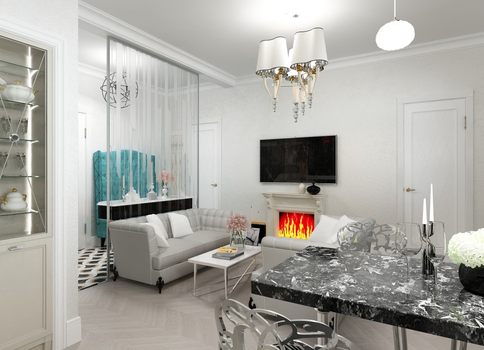 Квартира в стиле ар-деко