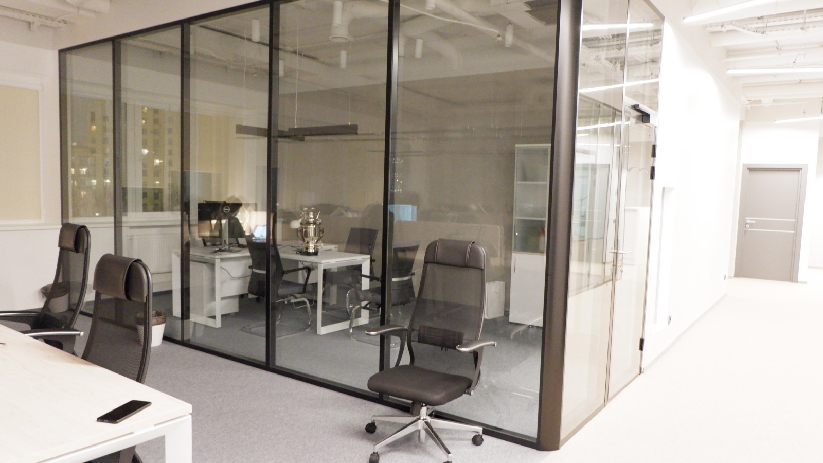 Перегородки Nayada для компании ООО «АМ-интеллектуальные технологи