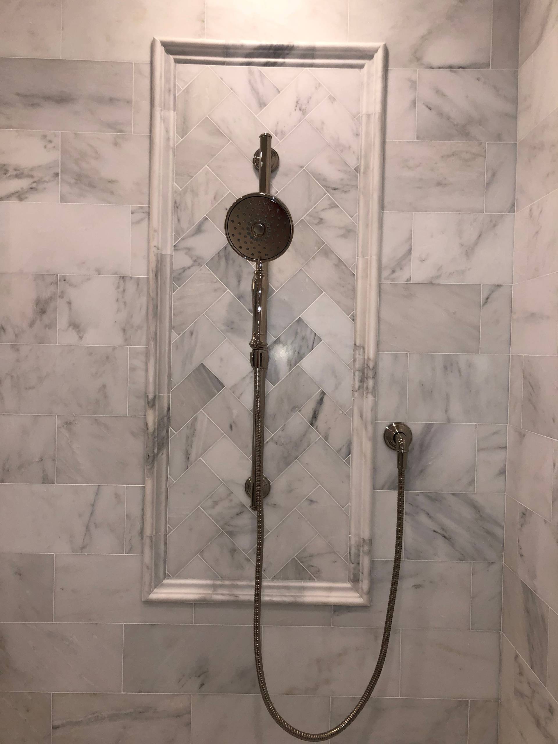 Silverman’s master bathroom